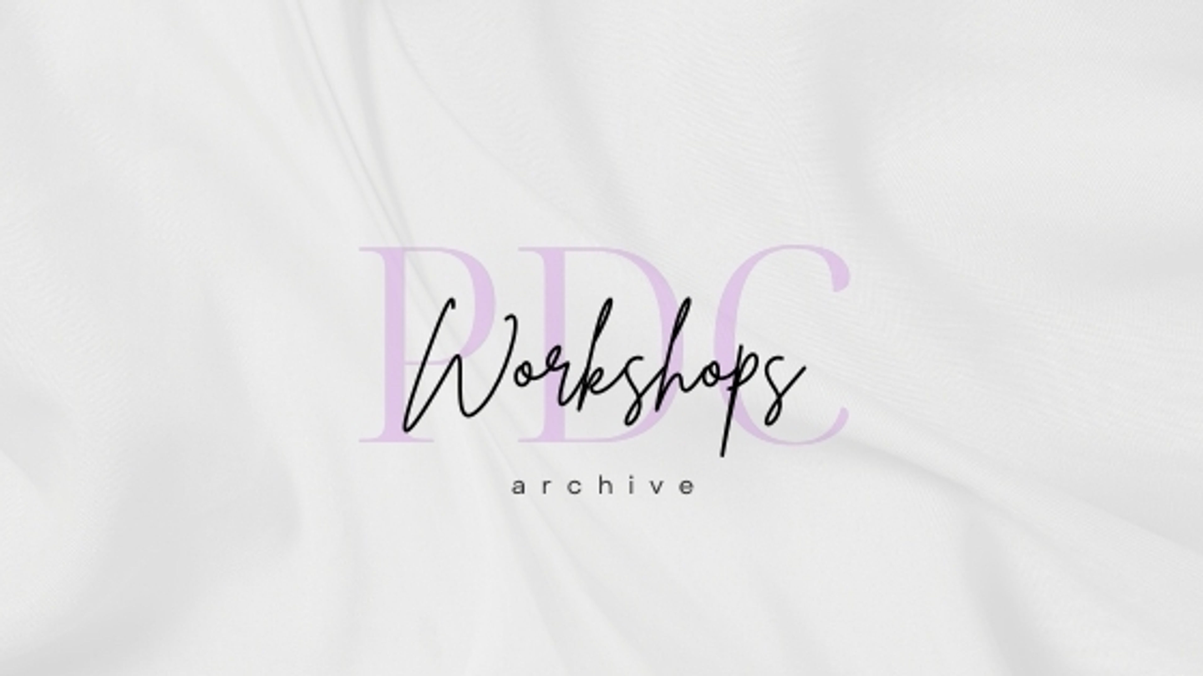 PDC Workshops